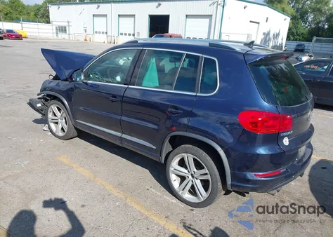 2016 Volkswagen Tiguan R-Line из США, поврежденный, VIN WVGBV7AX2GW616865